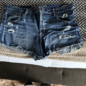 American eagle denim shorts